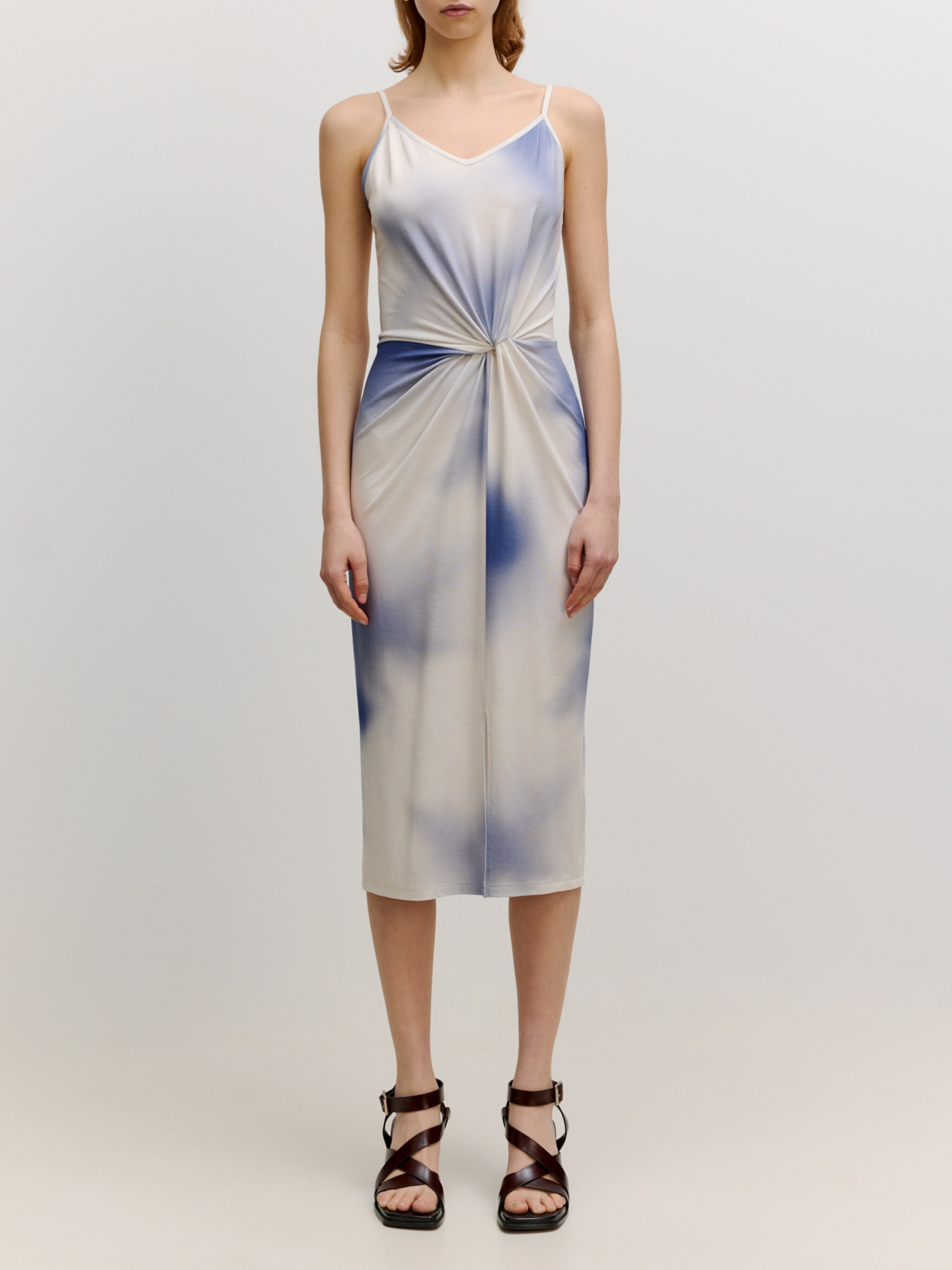 EDITED Producten Jurk 'Maxine' Blauw