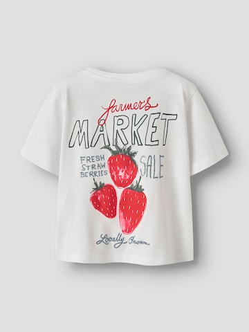 NAME IT Μπλουζάκι 'NMFJAYSLINE' σε λευκό