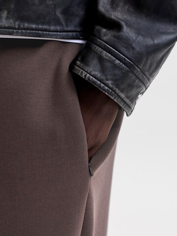 JACK & JONES - Loosefit Calças 'JPSTBILL' em castanho