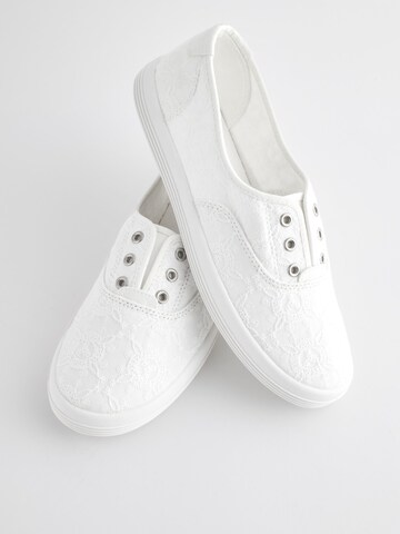 Next Slip-on in Wit