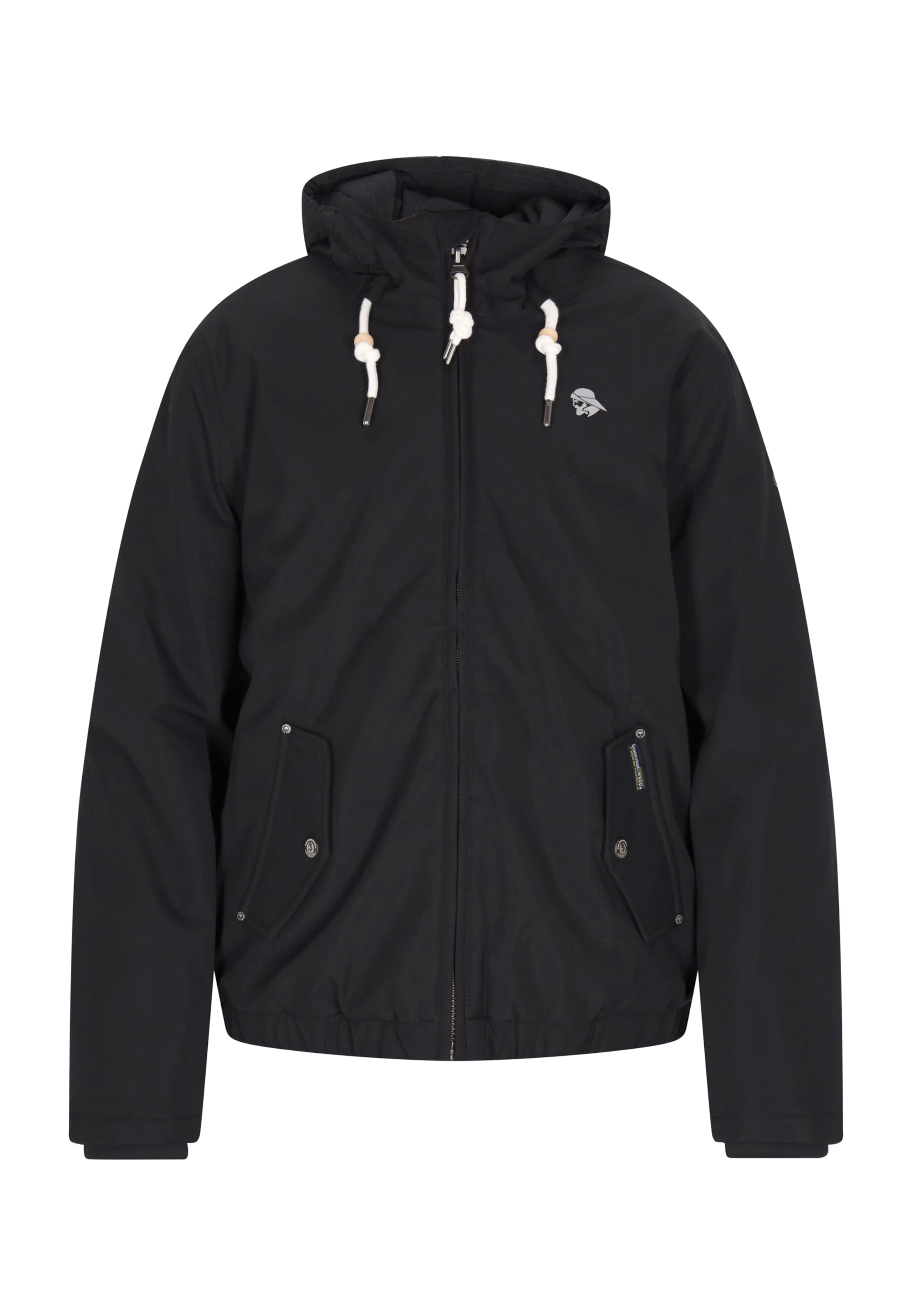 Schmuddelwedda Зимняя куртка в Черный: спереди