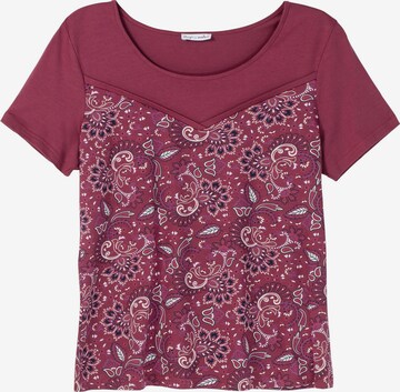 sheego by Joe Browns T-Shirt in Lila: predná strana