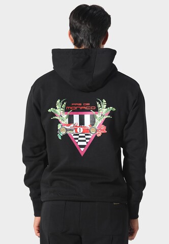 Pas De Monaco Sweatshirt 'Formular' in Black: front