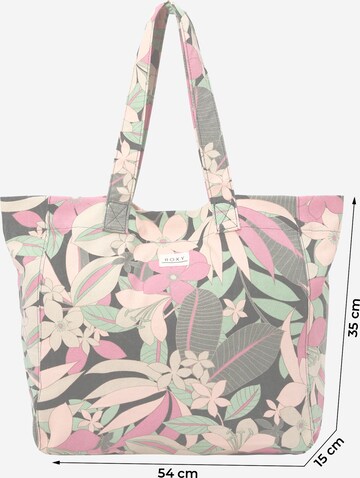 ROXY Shopper táska 'ANTI BAD VIBES' - szürke