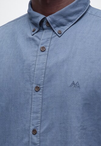 Lindbergh - Ajuste regular Camisa en azul: frente