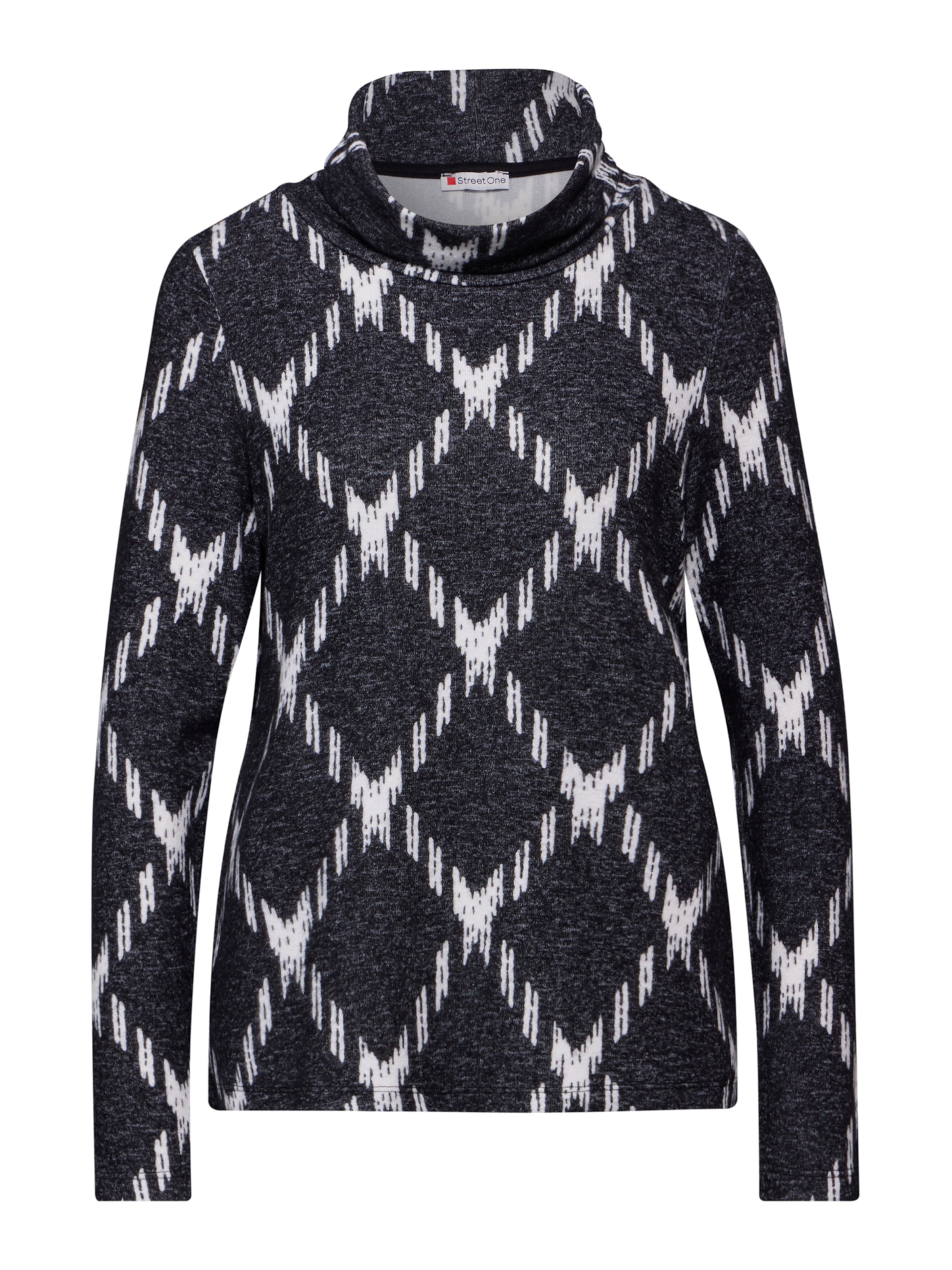 STREET ONE Pullover in Schwarz: Vorderseite