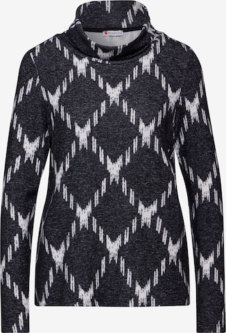 STREET ONE Pullover in Schwarz: Vorderseite