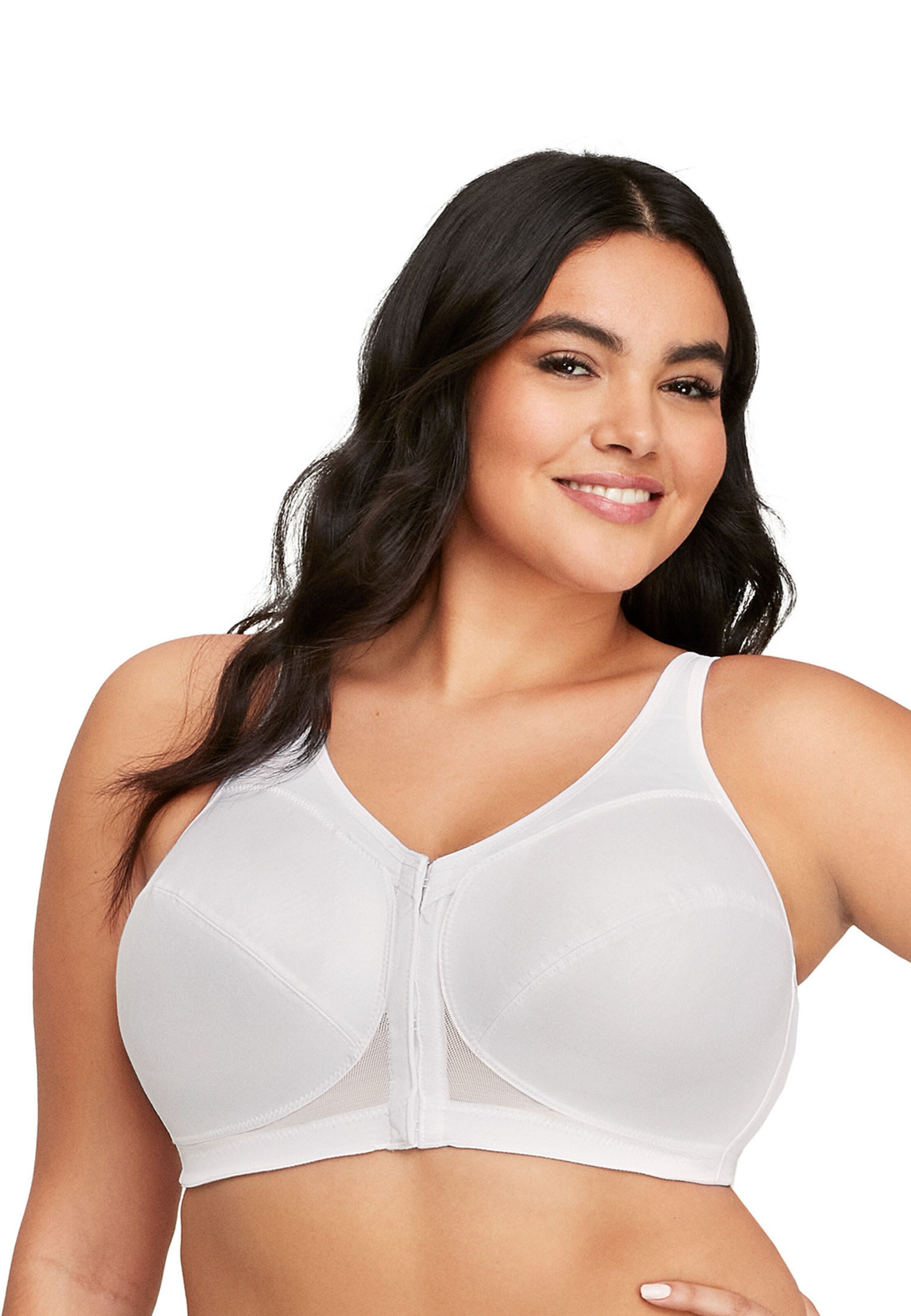 GLAMORISE Minimiser Minimizer 'MagicLift' in White: front