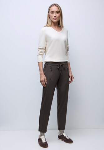 STREET ONE Loose fit Pants in Brown