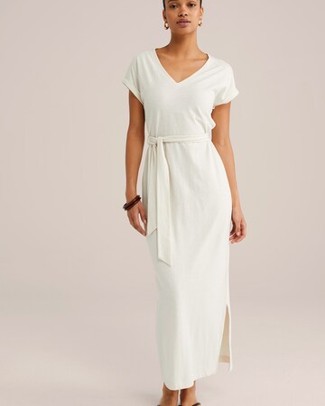 WE Fashion Summer dress in White: front