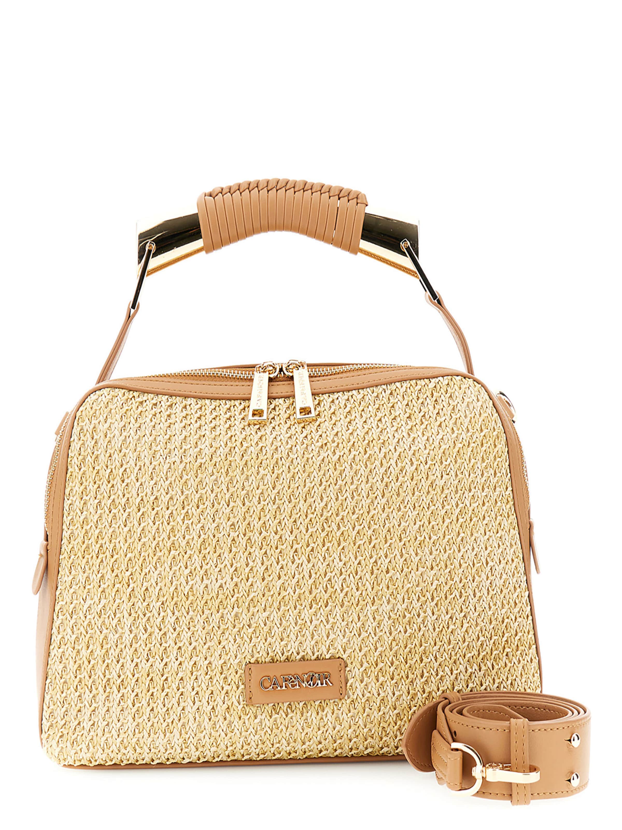 Borsa a mano di CAFè NOIR in beige: frontale