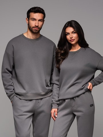 Ombre Sweatshirt i grå: framsida