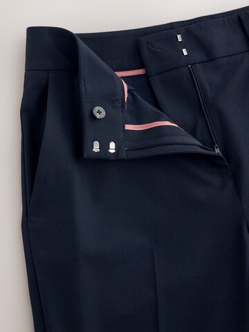 Next Slimfit Pantalon in Blauw