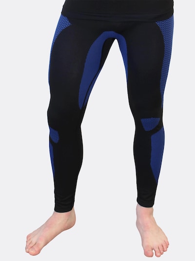 Polar Husky Sportunterhose 'Anatomic Functional Wear' in dunkelblau / schwarz, Produktansicht