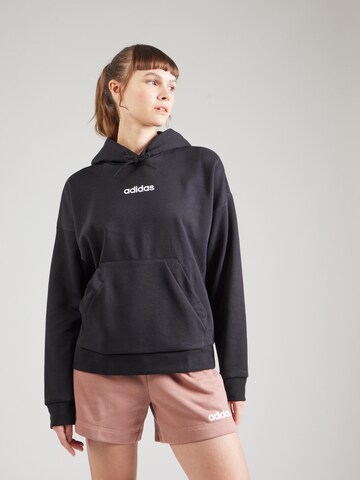 ADIDAS SPORTSWEAR Sportovní mikina – černá: přední strana