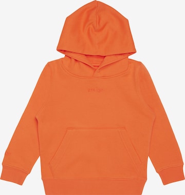 smiler. Sweatshirt in Orange: front