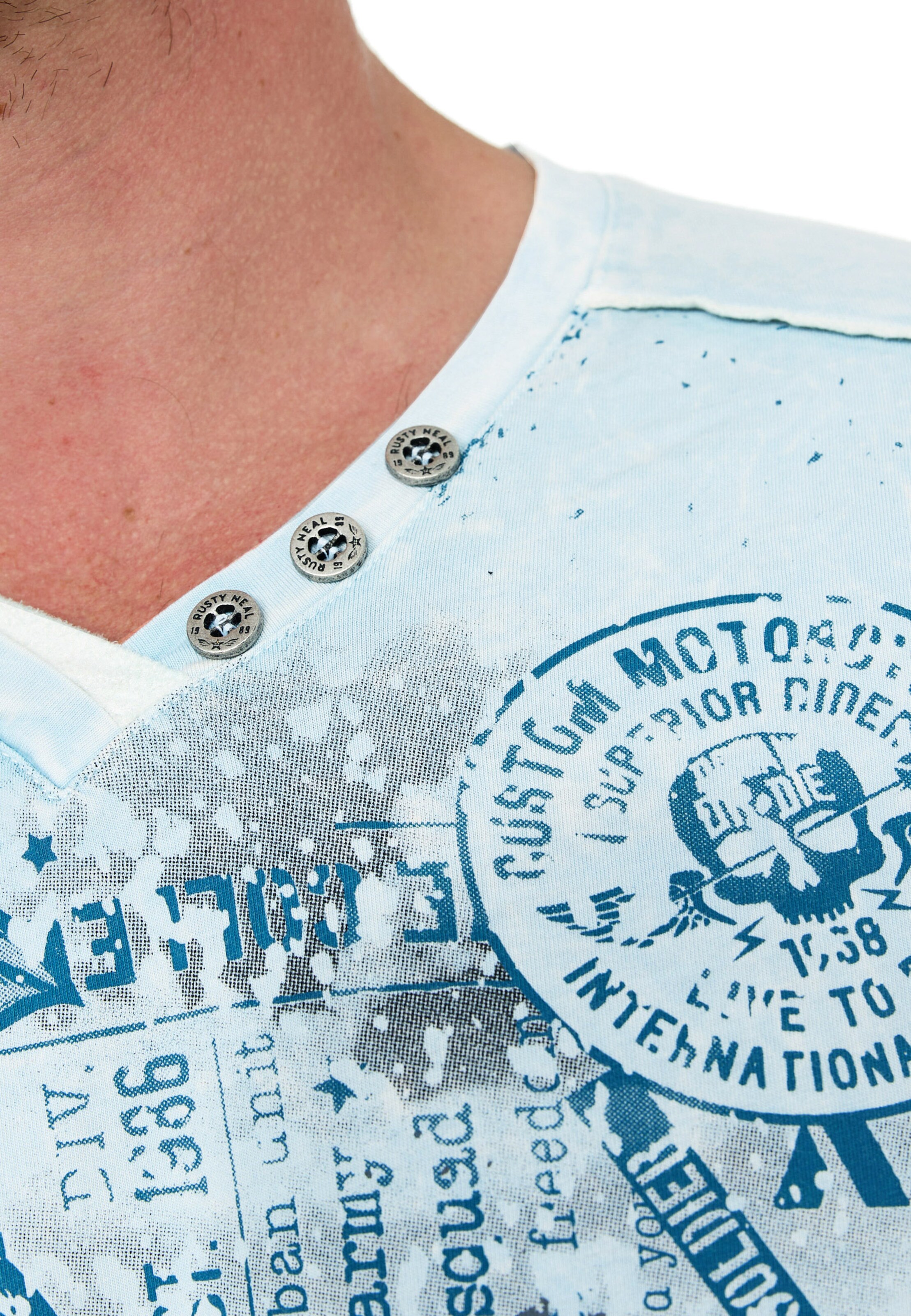 Rusty Neal Shirt in Blue