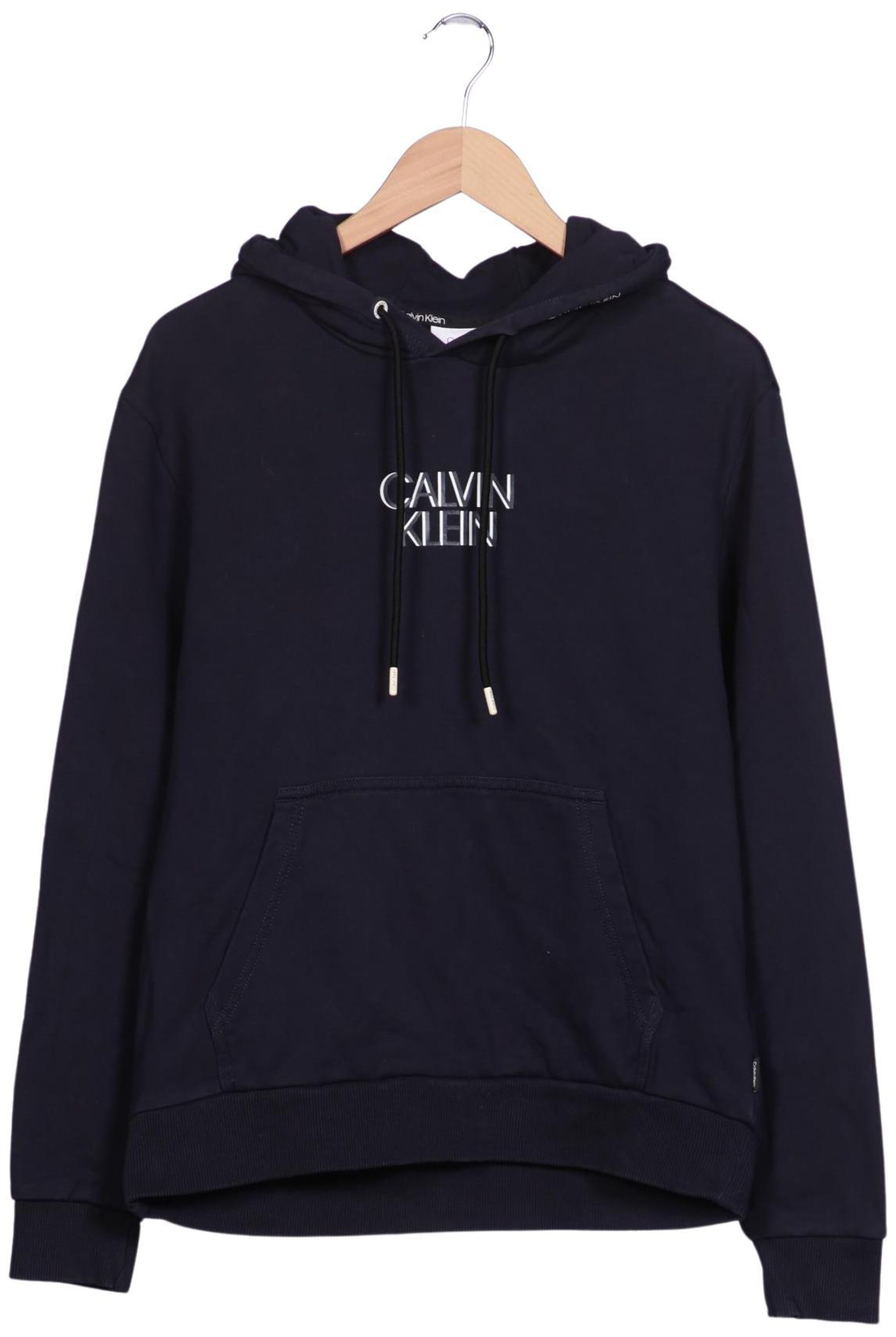 Calvin Klein Sweatshirt & Zip-Up Hoodie in XL in Blue: front