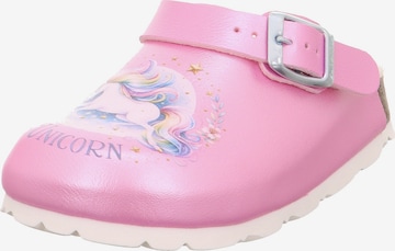 SUPERFIT - Zapatillas de casa en rosa: frente