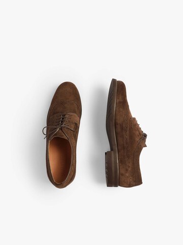 Scalpers Lace-up shoe in Brown