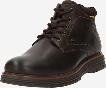 CAMEL ACTIVE Lace-up boots in Brown: front