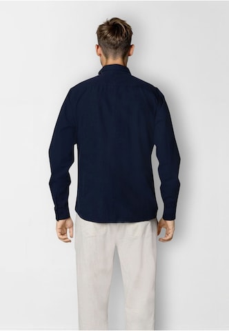 Clean Cut Copenhagen Regular fit Overhemd 'Luca' in Blauw
