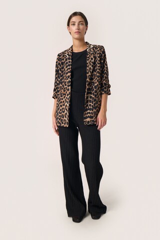 SOAKED IN LUXURY Blazer 'Shirley' in Brown