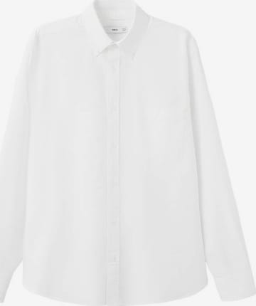 MANGO MAN Button Up Shirt 'Oxli' in White: front