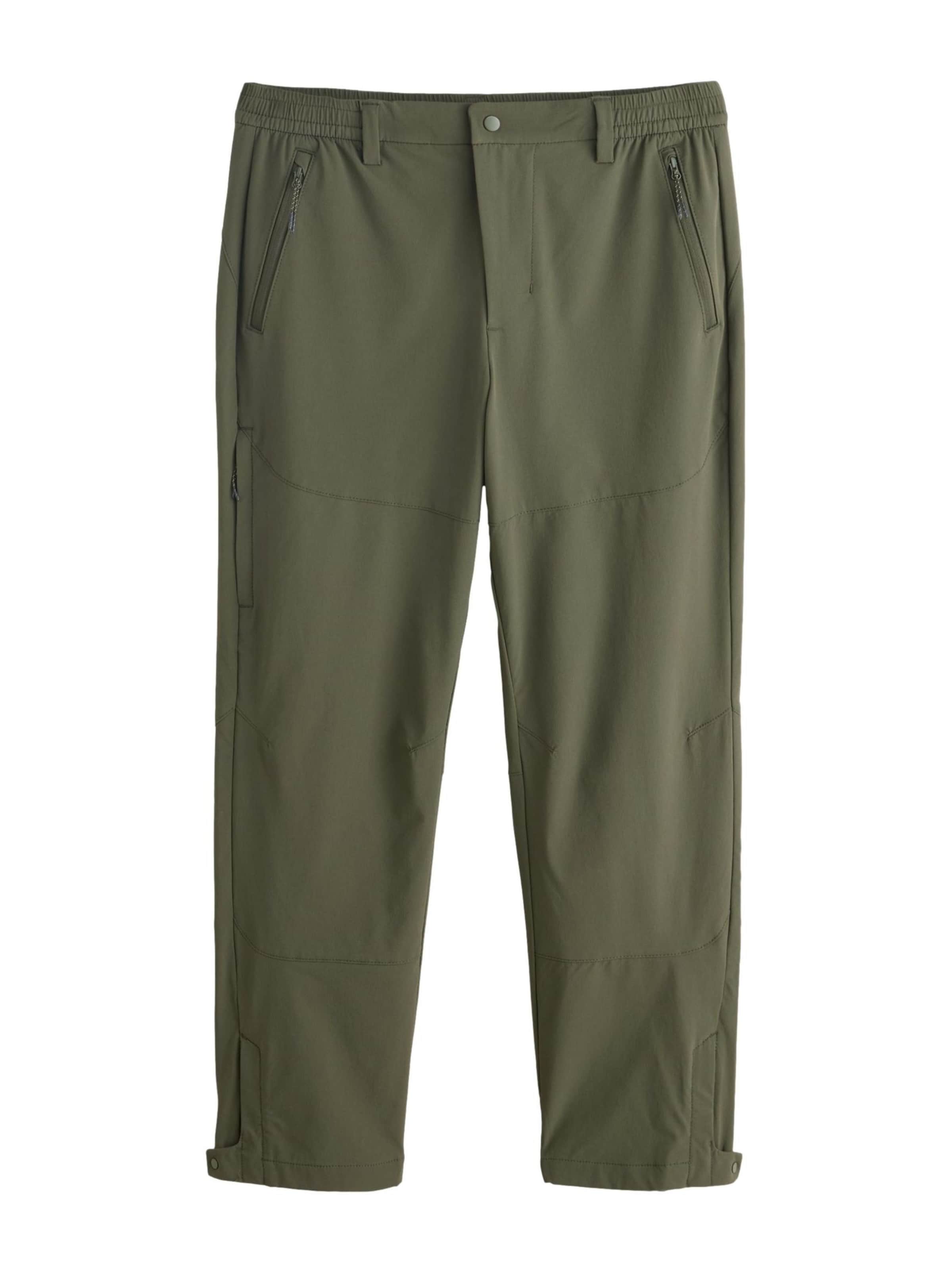 Next Szabványos Cargo nadrágok - zöld: elől