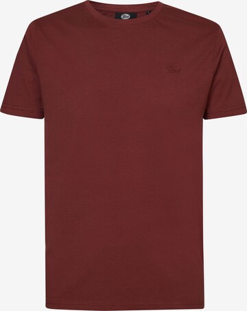 Petrol Industries Shirt 'Lodge' in Red: front