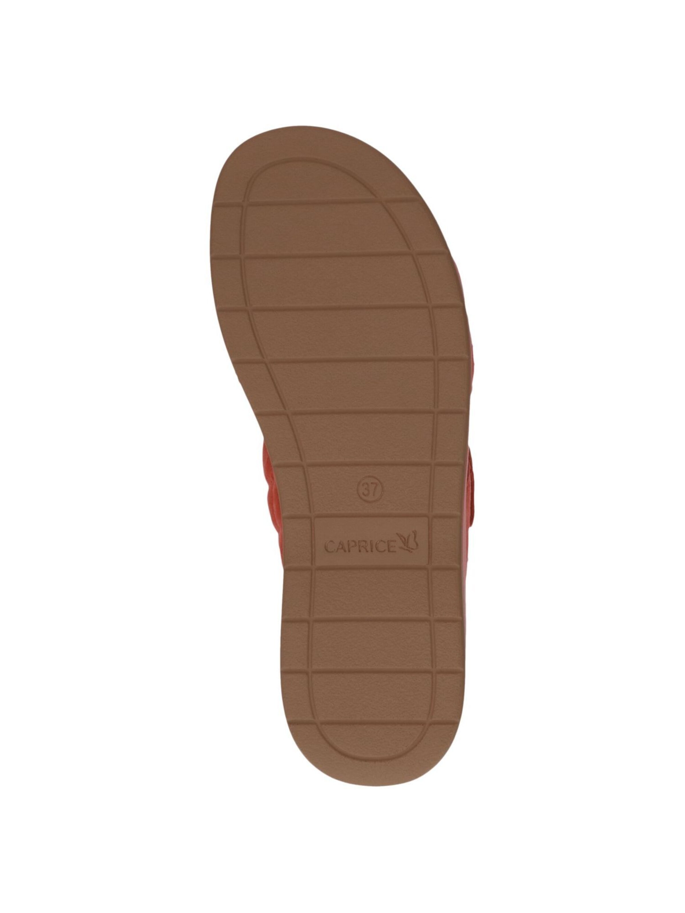 CAPRICE Pantolette in Orange