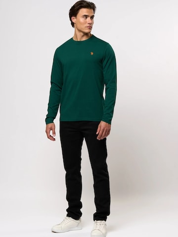 U.S. POLO ASSN. Shirt 'Brolin' in Grün