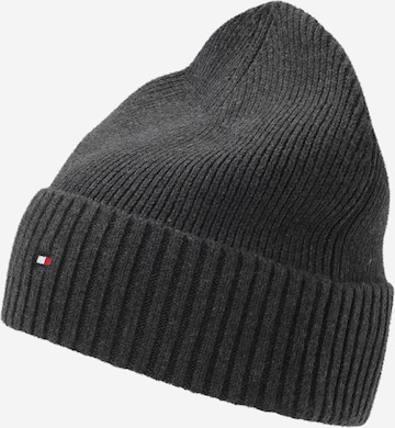 Bonnet TOMMY HILFIGER en gris : devant