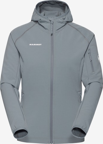 MAMMUT Funktionsfleecejacke 'Madris' in Grau: Vorderseite