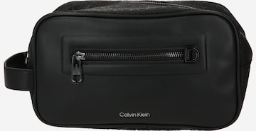 Calvin Klein Kosmetická taška – černá: přední strana