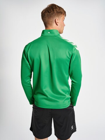 Hummel Sportsweatvest in Groen