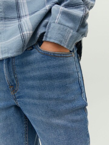 Skinny Jeans 'Liam' de la Jack & Jones Junior pe albastru