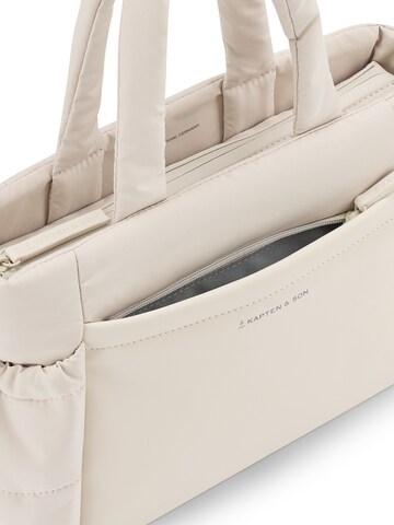 Kapten & Son Handtasche 'Hellvi Cloud Small' in Beige