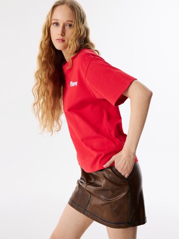 T-shirt Twist en rouge