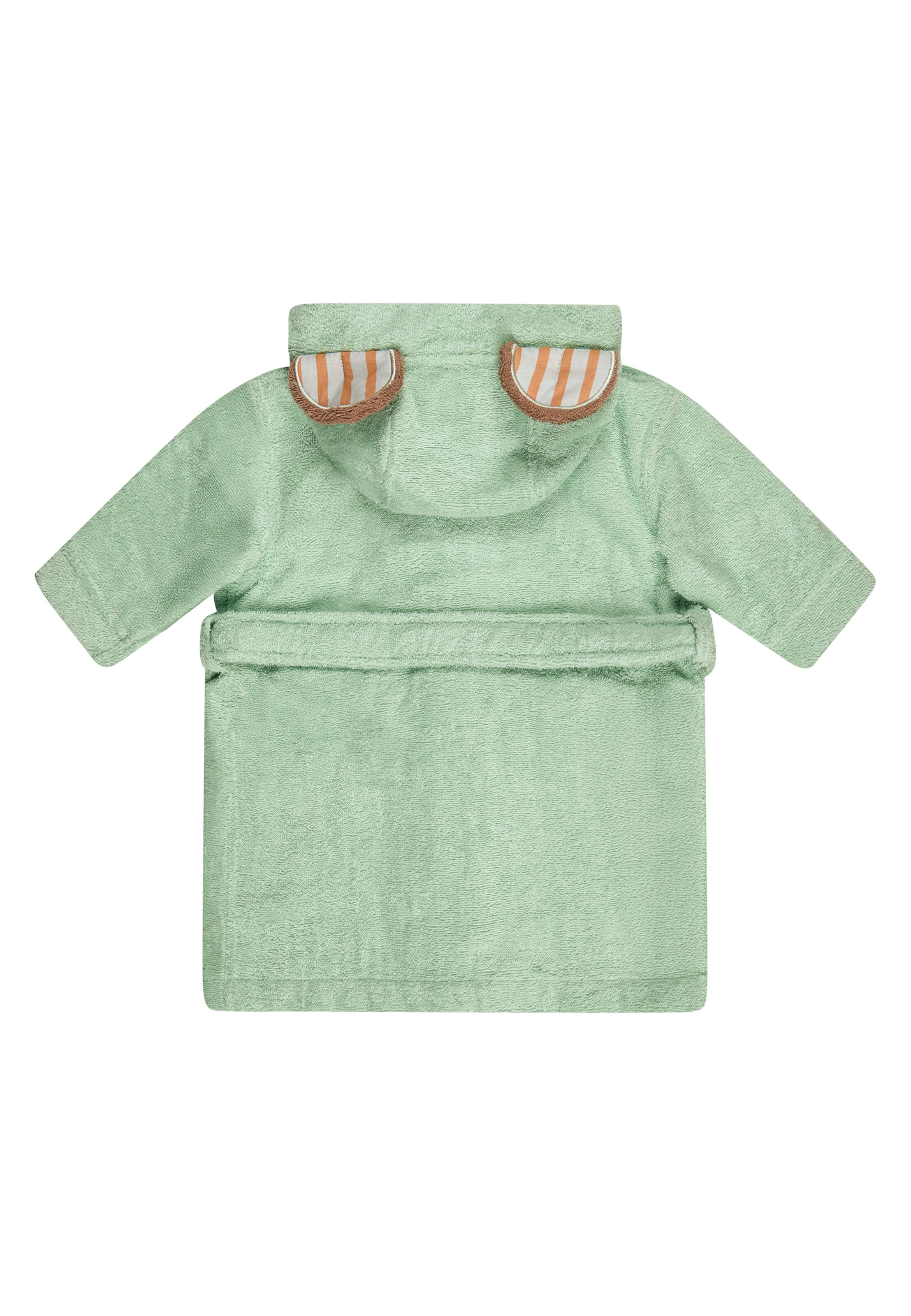 STERNTALER Bathrobe 'BÄR Bo' in Green