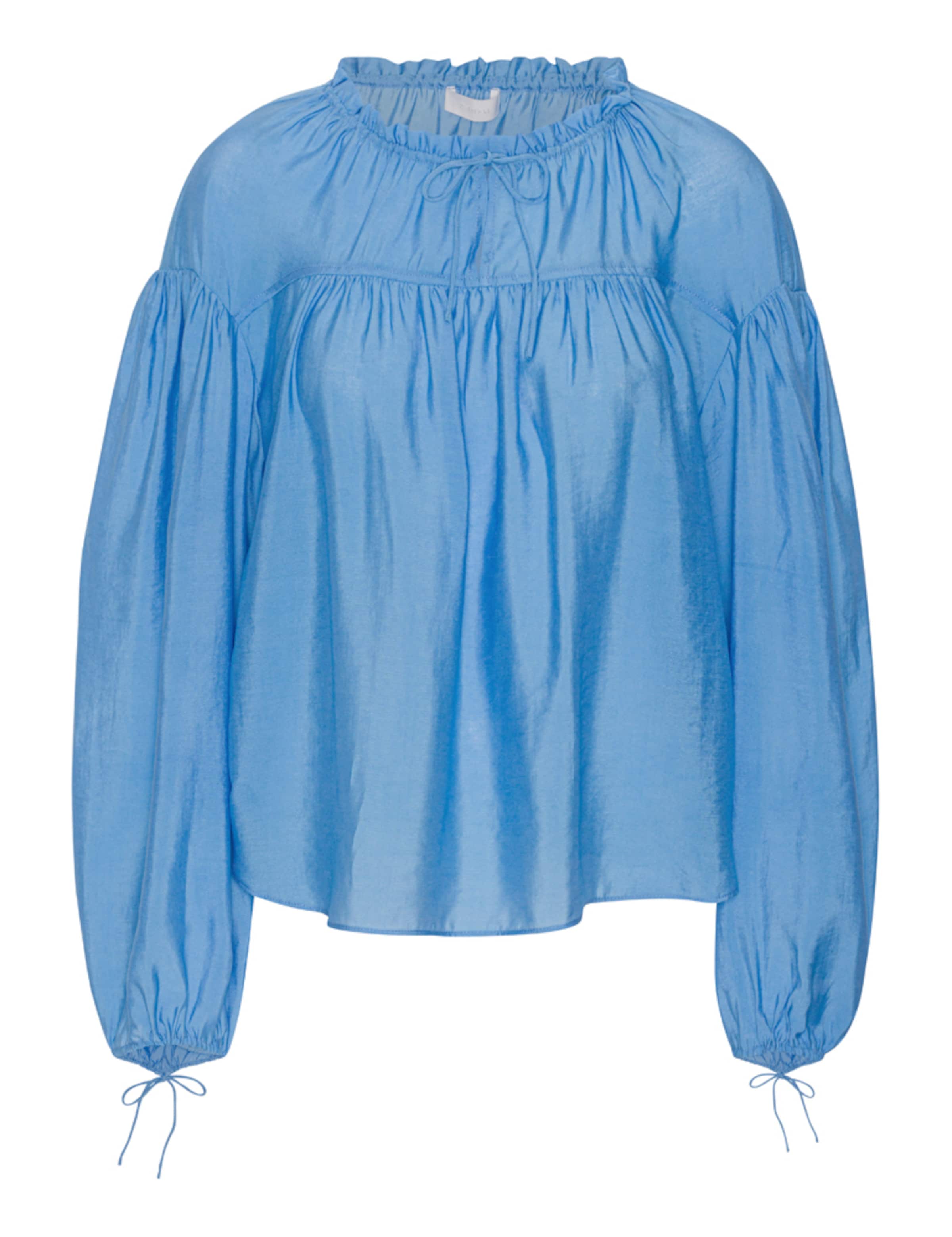2NDDAY Blouse 'Sheer Delight' in Blue: front