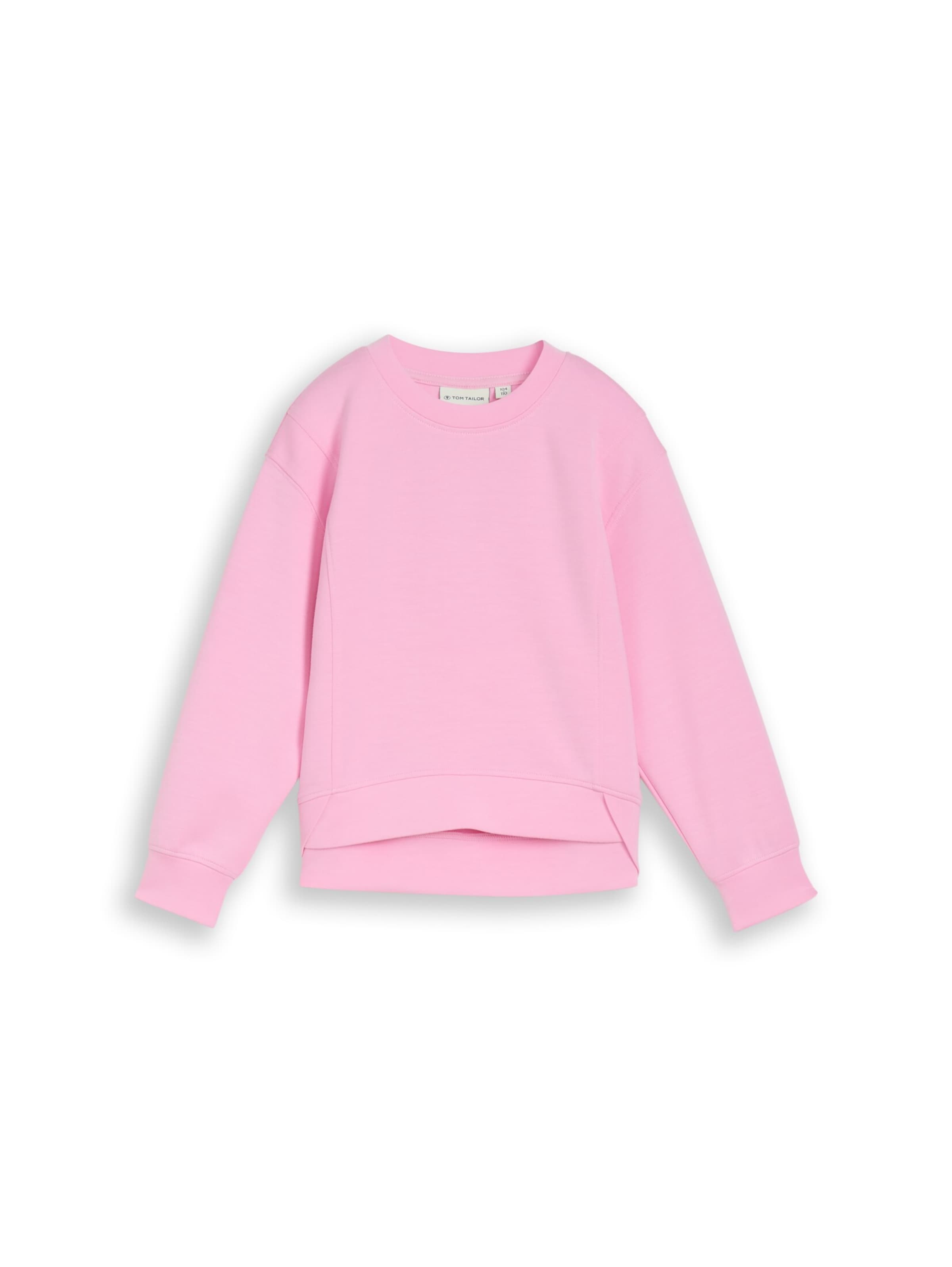 Sweat-shirt TOM TAILOR en rose : devant