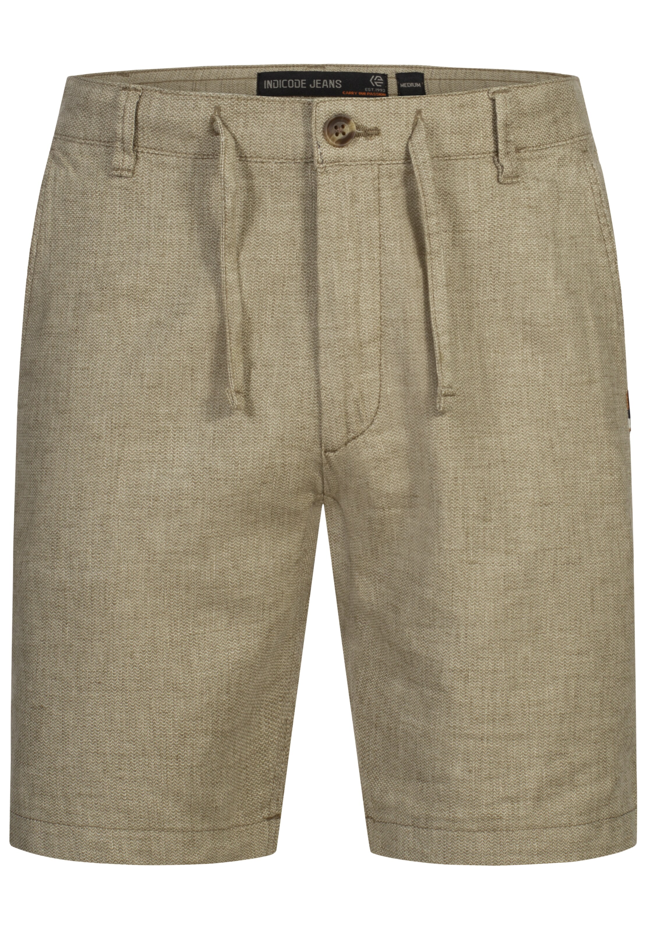 INDICODE JEANS Broek 'Erwil' in Groen: voorkant