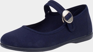Ballerines Pisamonas en bleu : devant