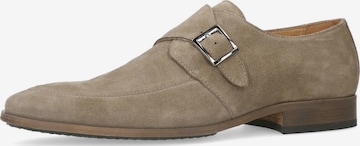 Chaussure à lacets MANFIELD en gris : devant
