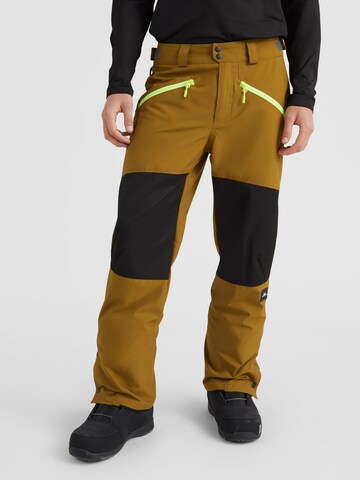 Regular Pantalon de sport O'NEILL en marron : devant
