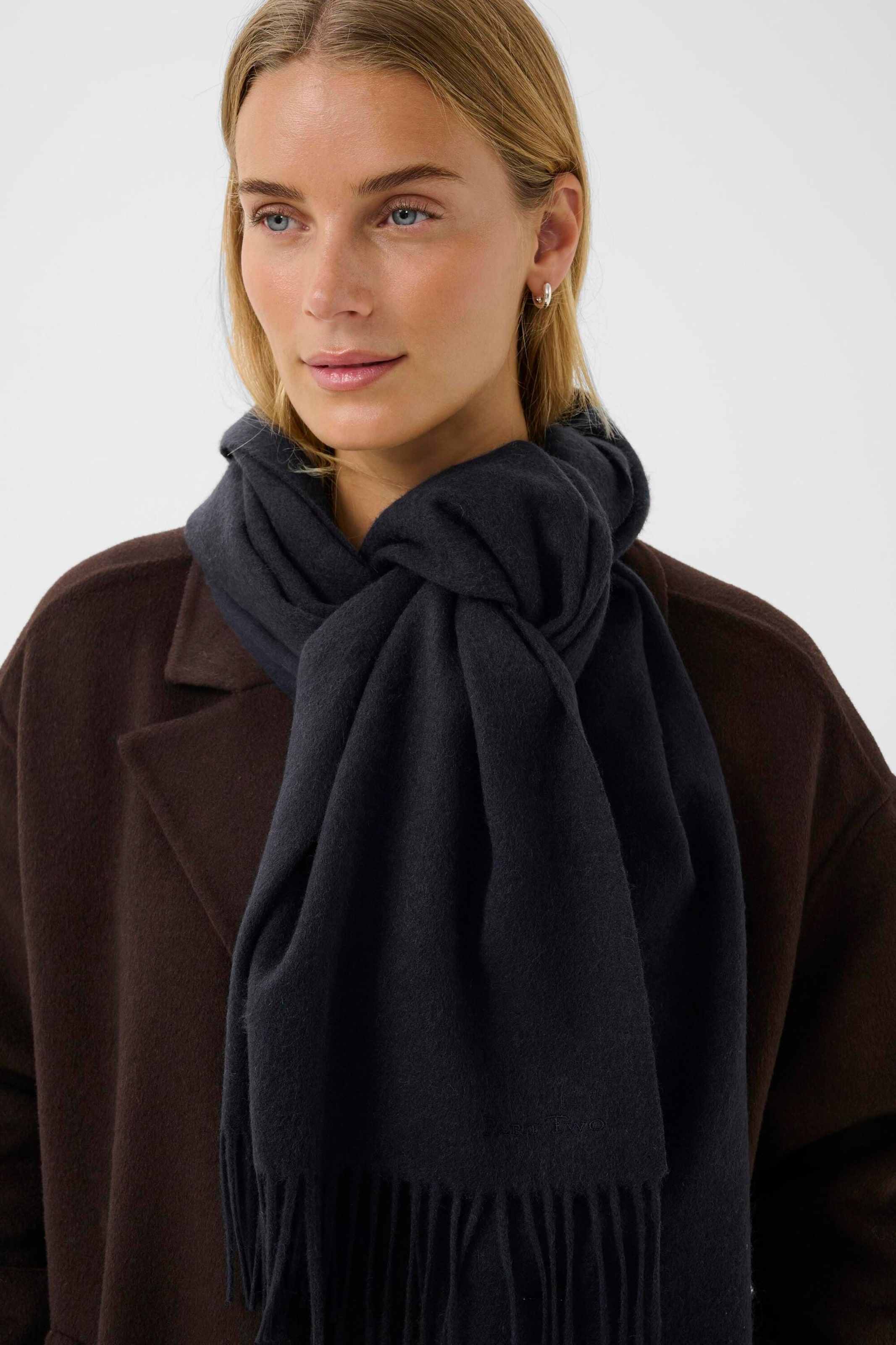 Écharpe 'Kitha' Part Two en bleu