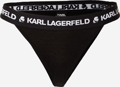 Karl Lagerfeld Spodnje hlačke | črna / bela barva, Prikaz izdelka