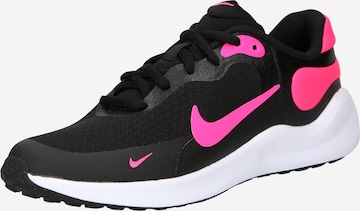 NIKE Sports shoe 'REVOLUTION 7' in Black: front