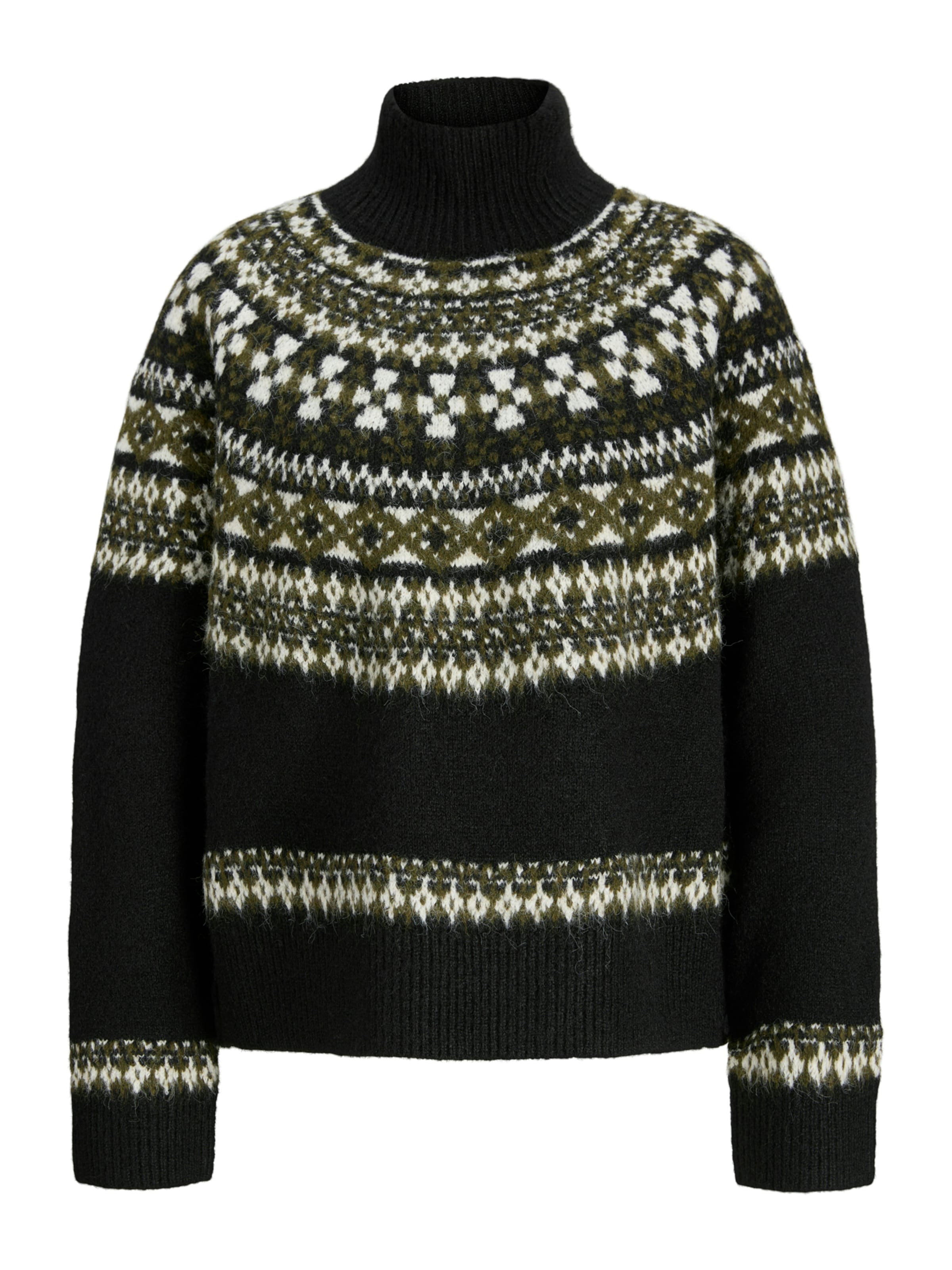 Pulover 'JXKRISTIN' de la JJXX pe negru: față